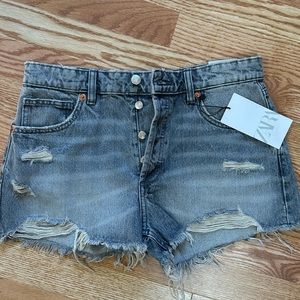 NEW Zara Denim Shorts
